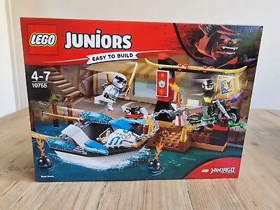 Buy LEGO Juniors (10755) Zane's Ninja Boat Pursuit - Brand New & Sealed - RETIRED • 17£