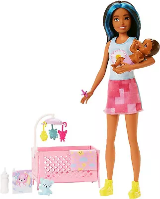 Buy Mattel Barbie - Doll Barbie Skipper Babysitter FHY97 • 33.38£