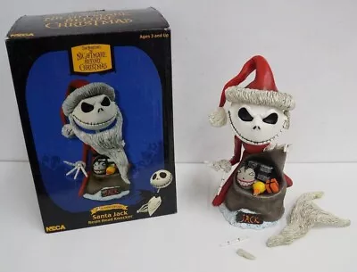 Buy Head Knocker Santa Jack Tim Burton Nightmare Before Xmas Figure Resin 18cm Neca • 44.81£