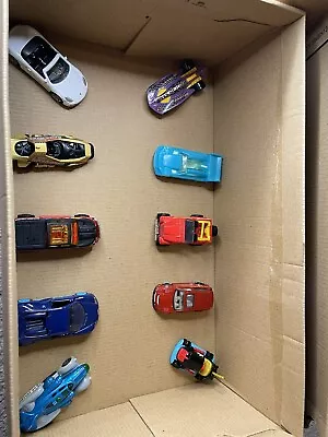 Buy 10 Toy Car Mystery Diecast Car Bag Pack Of 10 Hot Wheels Used Colorful • 5.99£