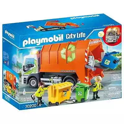 Buy Playmobil City Life 70200 Recycling Truck 70200, For Children Ages 4+ • 42.89£