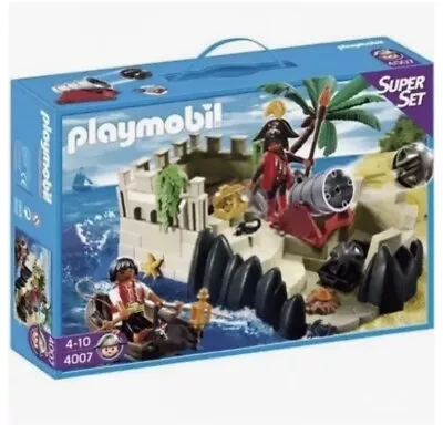 Buy PLAYMOBIL PIRATES Super Set 4007 Age 4-10 75pcs • 19.99£
