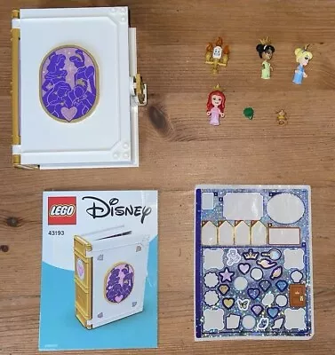 Buy LEGO 43193 Disney Princess Ariel, Belle, Cinderella And Tiana's Storybook • 10£