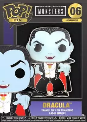 Buy Funko Pop! Pin: Universal Monsters - Dracula 4' Enamel %au% • 32.49£