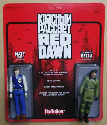 Buy Super 7 Reaction RED DAWN  - Twin Pack Action Figures • 22£