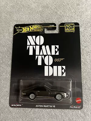 Buy 2024 Hot Wheels Pop Culture 007 James Bond Aston Martin V8 • 9.99£