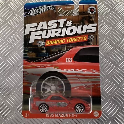 Buy Hot Wheels 1995 Mazda RX-7 Fast & Furious 1:64 Mattel • 8£