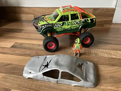 Buy RARE Playmobil 70868 Stunt Show Monster Truck Jeep Ramp Figure DISCONTINUED • 4.99£