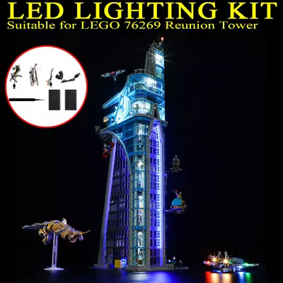 Buy LED Light Kit For Avengers Tower - Compatible With LEGO 76269 Set • 61.18£