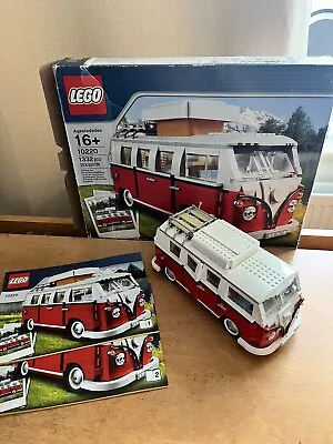 Buy Lego Creator Expert VW Camper Van, 10220 Built And Complete; Instructions, Box • 85£