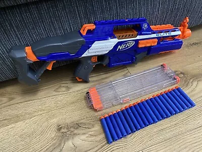 Buy Nerf Rapidstrike Cs-18  Strike Elite Gun With Magazine And Ammo • 19.97£