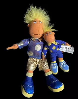Buy Vintage Tweenies Jake Plush X 2 Soft Toy Doll Hasbro BBC 1999 2000 12 In & 8 In • 9.99£