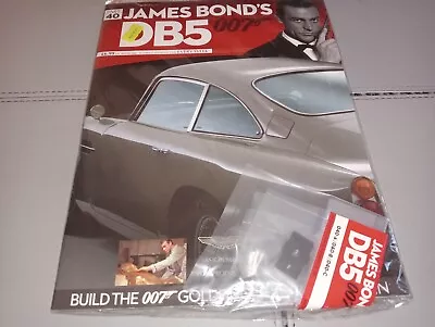 Buy #40 Sealed Eaglemoss James Bond 007 Db5(build Your Own 1:8)parts& Mag) • 9.95£