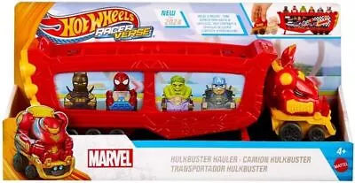 Buy Hot Wheels - RacerVerse Hulkbuster (Iron Man) Hauler Toy **FREE UK SHIPPING** • 24.99£