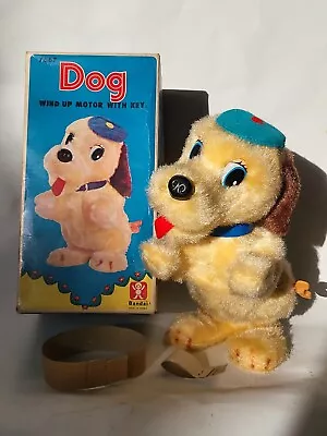 Buy 1960's Tin Toy Bandai-Korea Mechanical DOG WITH HUT Nice With Original Box. • 39.45£