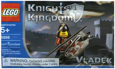 Buy Lego 5998 Castle - Knights Kingdom Polybag - VLADEK - New Sealed Rare • 14.95£