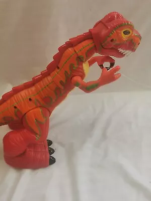 Buy Dinosaur Imaginext Fisher Price Mega T-Rex Lights Sounds Interactive 21” Mattel • 28.99£