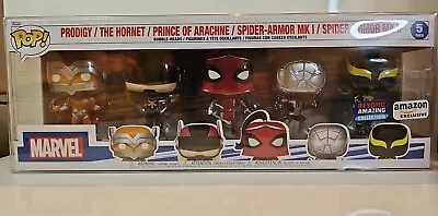 Buy Funko Pop Spider-Man 5-Pack + Free Protector • 40£