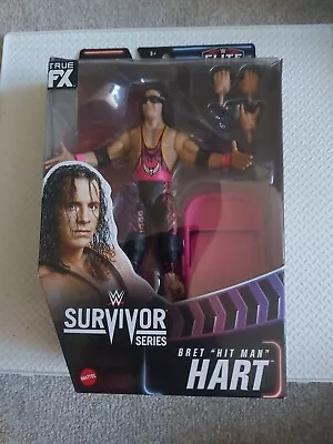 Buy WWE Wrestling Figure ELITE BRET HART SURVIVOR SERIES Mattel BOXED UNOPENED • 15£