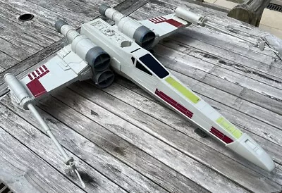 Buy X Wing Fighter Star Wars Huge Large 29  C2604 Rebel Toy Model Rare Hasbro Used • 24.99£