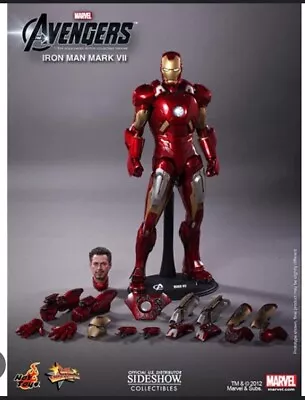 Buy AVENGERS Iron Man MARK VII 7 Exclusive 12  1/6 9018971 NEW SEALED Sideshow • 463.68£