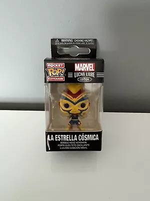 Buy Funko Pop! Keychain - La Estrella Cosmica (Captain Marvel) • 8£