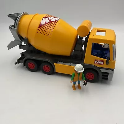 Buy Playmobil 3263 Cement Mixer Lorry With Construction Worker • 25£