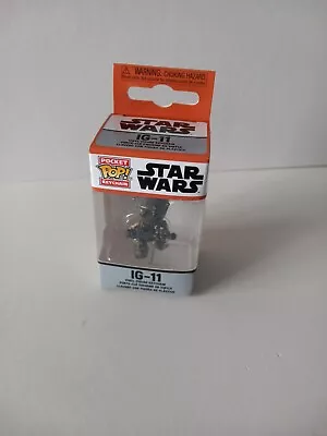 Buy Funko Pop Keychain The Mandalorian IG-11 Star Wars BNIB (Ready To Ship) • 5.99£