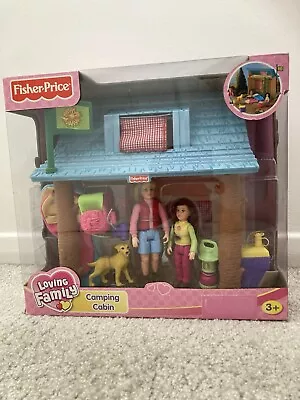 Buy Rare Brand New Fisher Price Loving Family Dolls House  Camping Cabin • 49£
