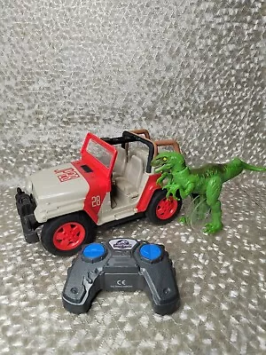 Buy Jurassic World, Jeep Wrangler, Raptor Attack RC Vehicle Remote Control Car • 22.99£