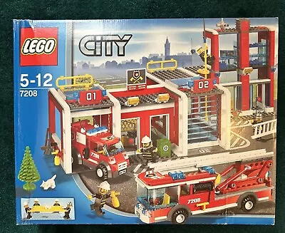 Buy LEGO CITY, 7208 Fire Station, New, Sealed, Vintage Lego • 125£