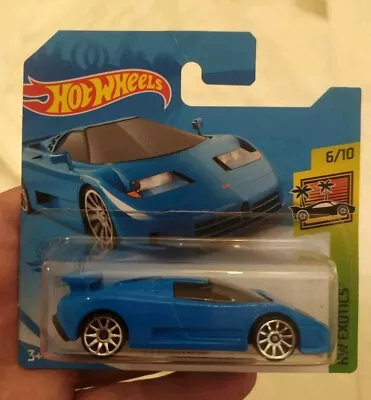 Buy 2021 Hot Wheels '94 Bugatti EB110 SS Blue First Edition 1:64 • 9£