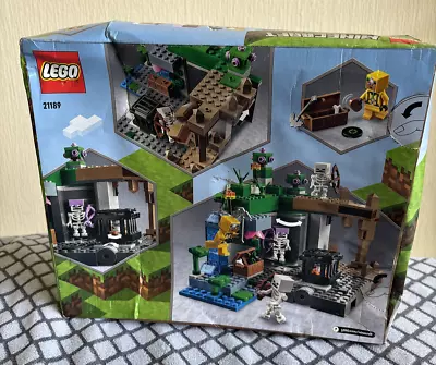 Buy LEGO 21189 Minecraft The Skeleton Dungeon Brand New And Sealed • 18.50£
