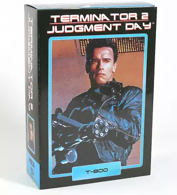 Buy NECA Terminator 2: Judgment Day T-800 Arnold Schwarzenegger PVC Action Figure • 28.99£
