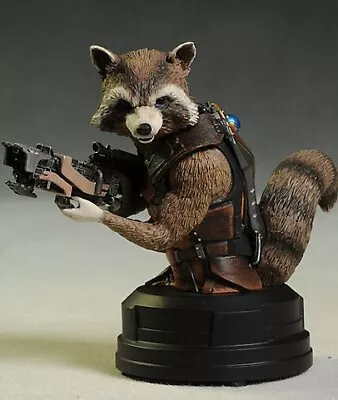 Buy Gentle Giant Rocket Raccoon Guardians Galaxy Marvel Bust Statue. Global Ship! • 100£