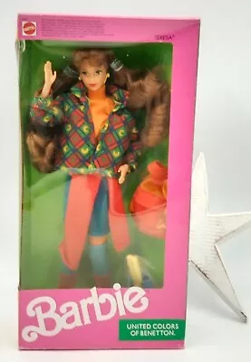 Buy Vintage 1990 Teresa United Colors Of Benetton 9408 Barbie Doll Nrfb Doll • 320.95£