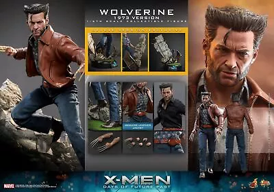 Buy Hot Toys 1/6 X-men: Days Of Future Past Mms660 Wolverine Logan 1973 Dx Version • 321.99£