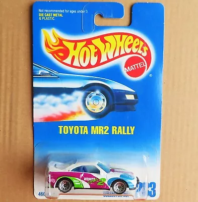 Buy *** Super-rare Carded Original 1991 Issue Toyota Mr2 ' Rally '  Sports Car  • 13£