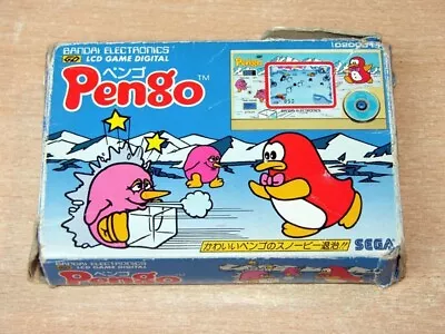 Buy Electronic Handheld Game - Pengo By Bandai Electronics - Boxed • 110£