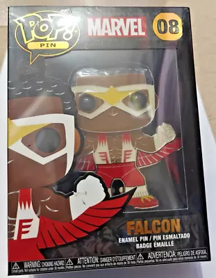 Buy Funko Pop! Pin: Marvel - Falcon 08 • 8.40£