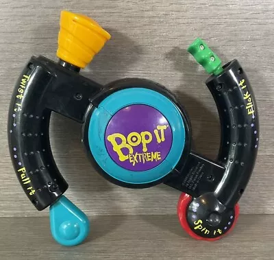 Buy Bop It Extreme Original Hasbro Electronic Handheld Game 1998 Tested Working • 12.99£