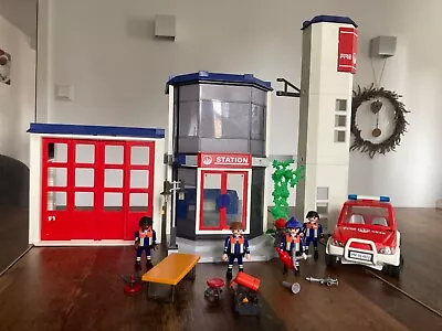 Buy PLAYMOBIL - 4819 - Fire Department Headquarters - Fire Station - Fire Station Car • 32.88£