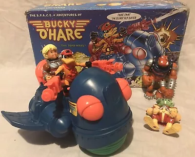 Buy Bucky O’hare - Toad Croaker And Action Figure Bundle - Vintage 90’s By Hasbro • 69.95£