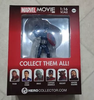 Buy Eaglemoss Hero Collector Captain America Marvel Movie Collection 1:16 Figure NEW • 12.95£