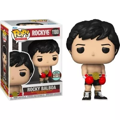 Buy Rocky 45th - Rocky Balboa With Gold Belt Speciality Series Pop 10cm Figure • 12.22£