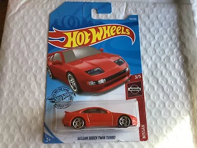 Buy Nissan 300ZX Twin Turbo Hot Wheels Car No.110 2017 Red • 5.50£