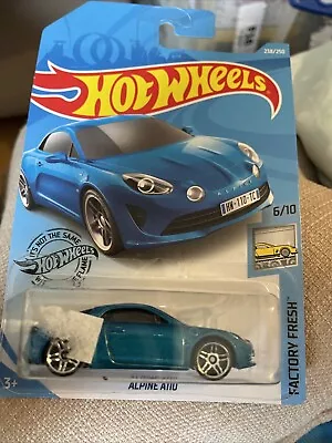 Buy Hot Wheels New 2019 Models Alpine A110 Factory Fresh Long Card 238/250 #6/10 • 7.85£