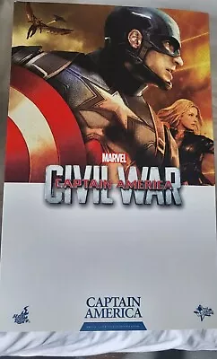 Buy Hot Toys  Avengers CAPTAIN AMERICA CIVIL WAR FIGURE • 185£