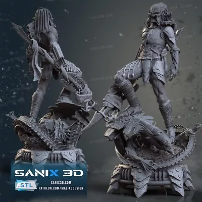 Buy Predator Vs Alien 12k 3d Print By Sanix3d 1:8 Scale Fan Art • 49.99£