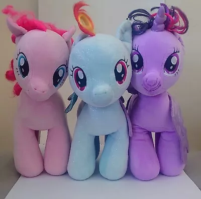 Buy Build A Bear My Little Pony: Rainbow Dash, Twilight Sparkle, & Pinkie Pie Plush • 21.99£